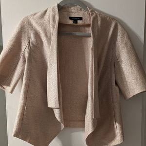 Champagne Gold Dressy Cardigan Shawl Ann Taylor